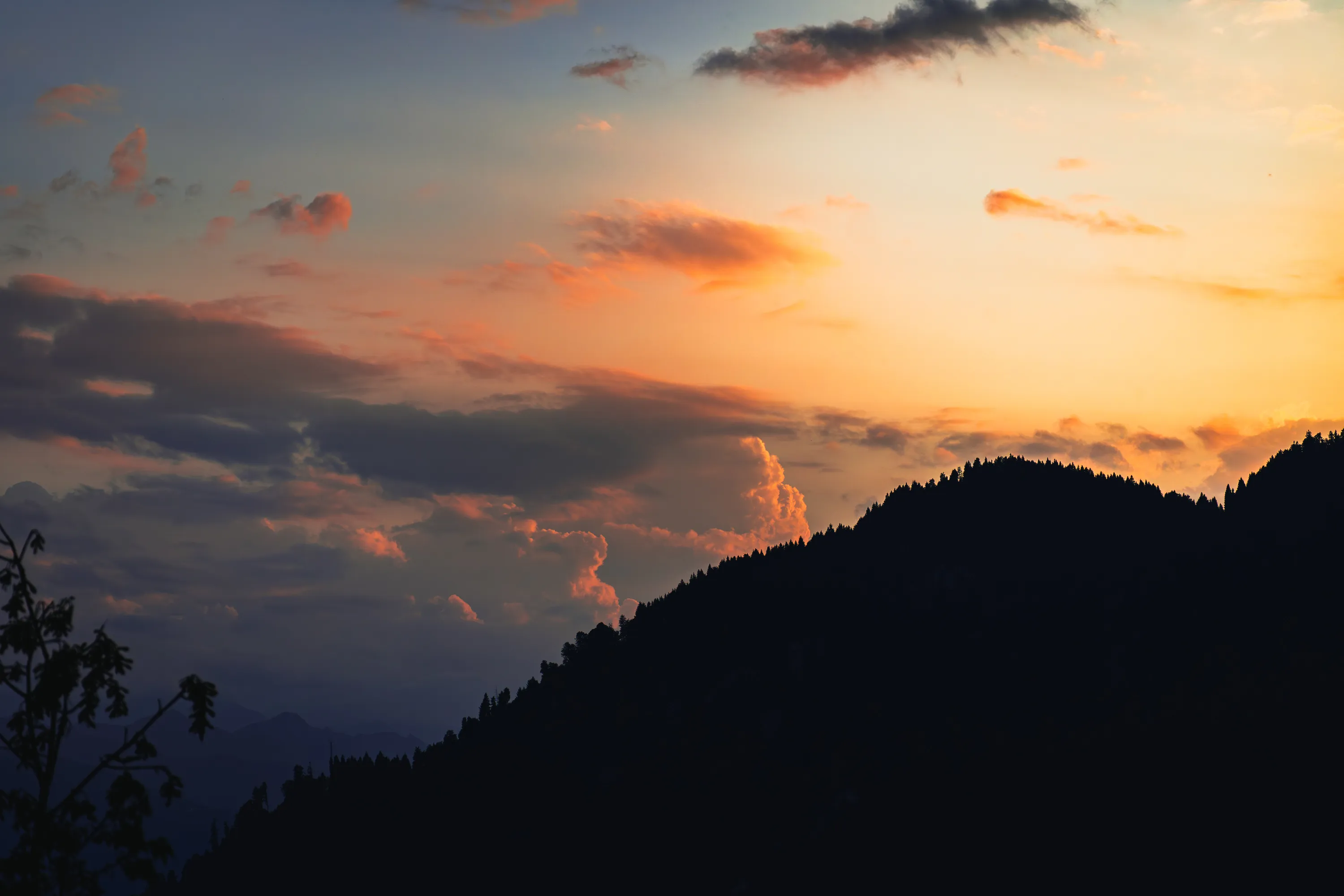 Sonnenuntergang st johann